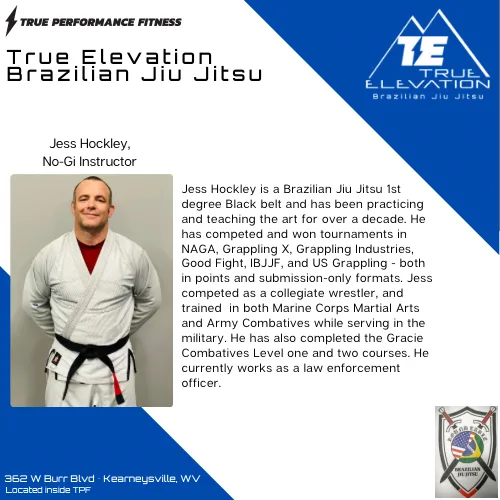 Jess Hockley, No-Gi Instructor